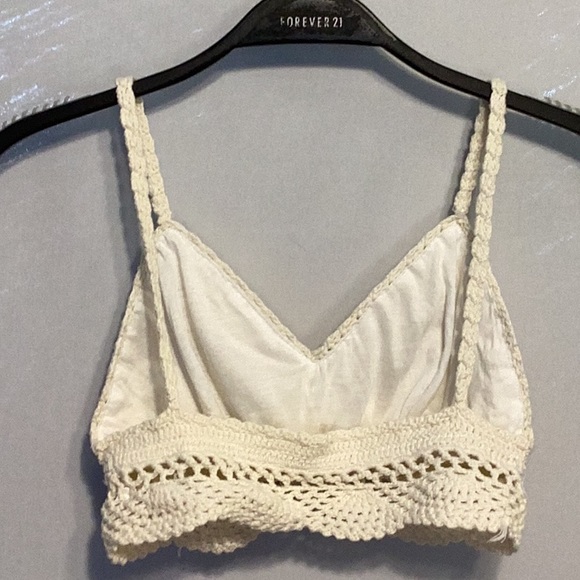 Hint of Mint knit bra top size xs - Picture 4 of 7